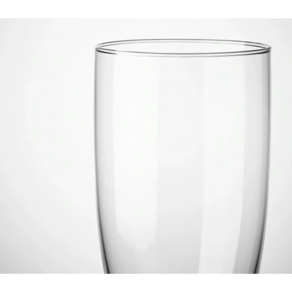 Champagne flute clear glass, 5 oz/15 cl 18 pieces